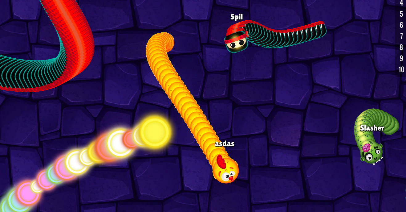 Snake Wars Customization Screen